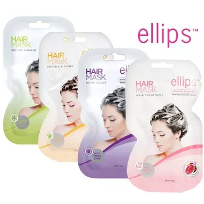 Mặt Nạ Ellips Ủ Dưỡng Tóc 20G ( Ellips hair mask 20G )