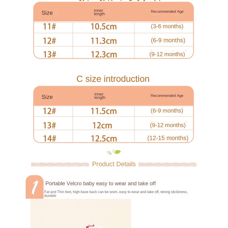 ♛Giày Đế Mềm Chống Trượt Thời Trang Xuân Thu Cho Bé Gái Sơ Sinh Từ 0-1-12 Tháng Tuổi