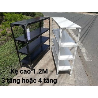 Kệ sắt v lỗ đa năng 3 hoặc 4 tầng dài 1m x rộng 0,3m x cao 1,5M