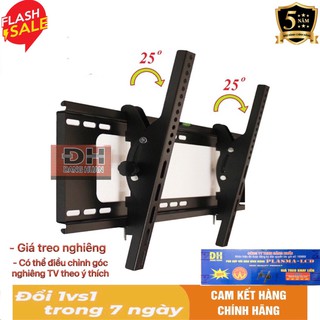 CHÍNH HÃNG- Giá treo ti vi nghiêng 21-65 inch ( giá treo gật gù điều chỉnh góc nghiêng) CAM KẾT HÀNG CHUẨN CÔNG TY