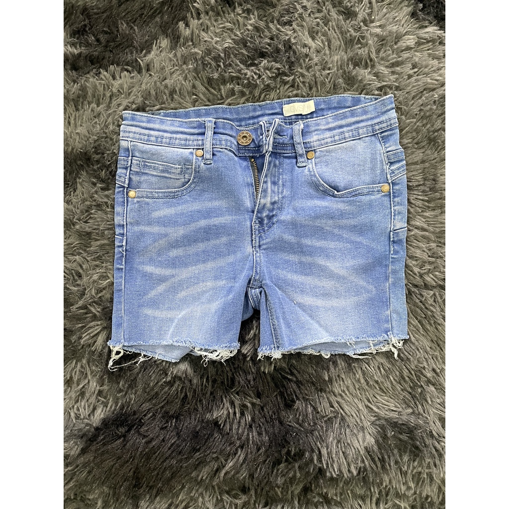 Quần đùi jean QC new, cá tính, không sợ bay màu, giản jean