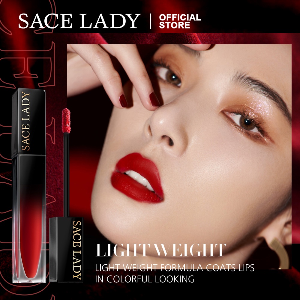 Son môi SACE LADY Velvet Tint nhiều màu tuỳ chọn 12 màu sắc 4g