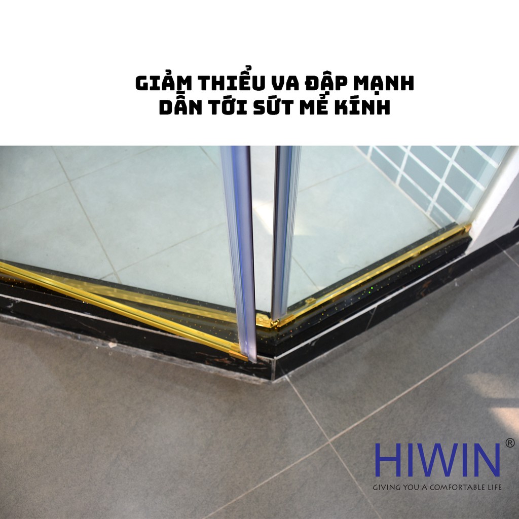 Gioăng từ 135 độ mở ngoài cabin tắm màu đen Hiwin SP-055