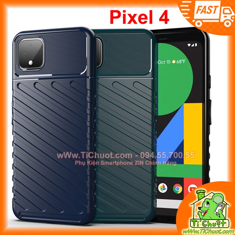 Ốp Lưng Google Pixel 4 Dẻo Kẻ Sọc Chéo Chống Sốc