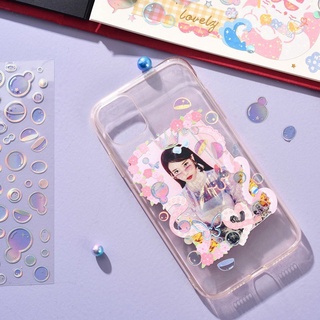 Hình dán sticker trang trí top loader siêu xinh HDT05