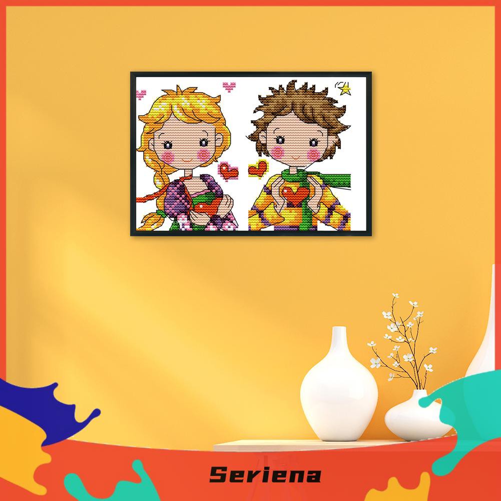 Bộ Dụng Cụ Thêu Tranh 14ct Hình Hoạt Hình Dễ Thương | BigBuy360 - bigbuy360.vn