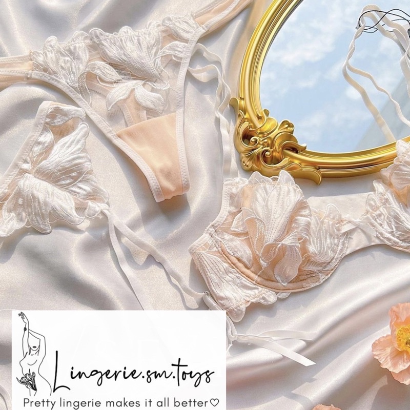 Set Nội Y Thêu Hoa LiLi Siêu Xinh Gợi Cảm