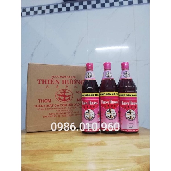 Nước mắm Thiên Hương chai nhựa 900ml