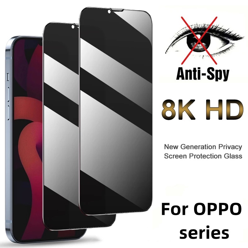 Kính Cường Lực Chống Nhìn Trộm Cho OPPO A57 / 59 / 73 / 83 ACE / 11X / 8 / 32 / 9 / 55 / 9 / 9S / 15 / 11 / 5 / 36 Reno 4SE 5 6