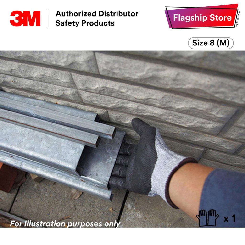 Găng tay chống cắt 3M cấp độ 3 - Găng chống cắt chống đâm xuyên tiêu chuẩn EN388:4343, bao tay bảo hộ lao động 3M