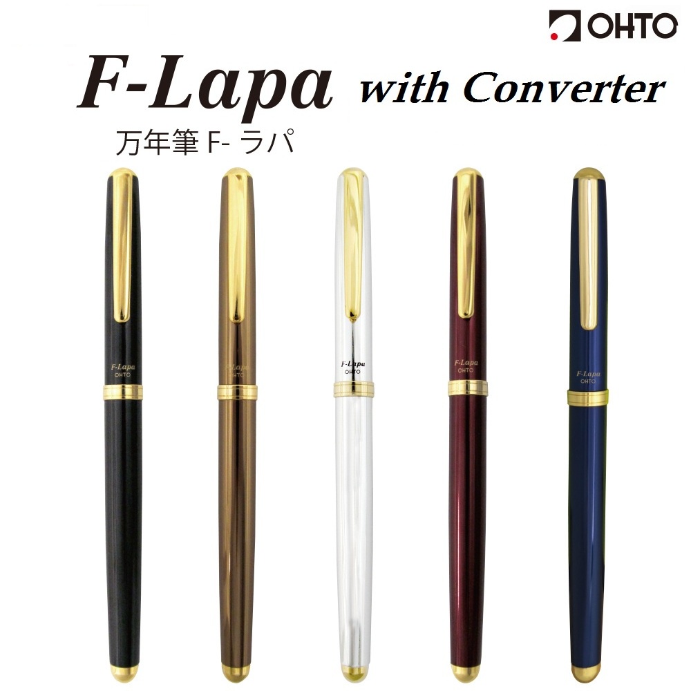 BÚT MÁY OHTO FOUNTAIN PEN "F - LAPA" KÈM CONVERTER
