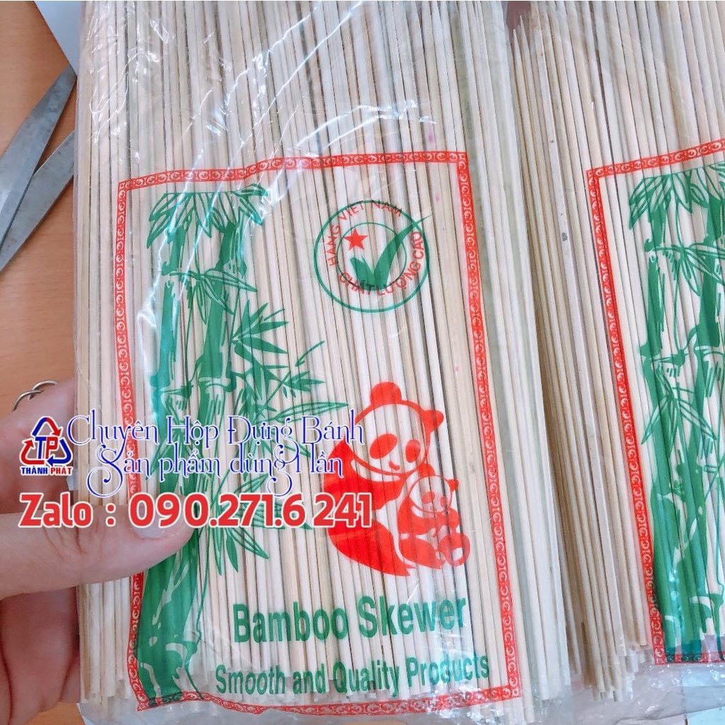Xiên que tre 15cm đầu nhọn 1 bịch 500G