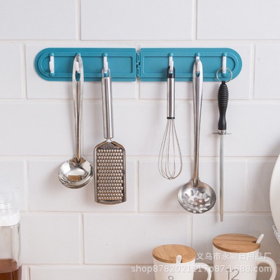 Móc treo gấp góc xoay 180 độ, móc treo dán tường, treo vật dụng gia đình tiện lợi #T4-6