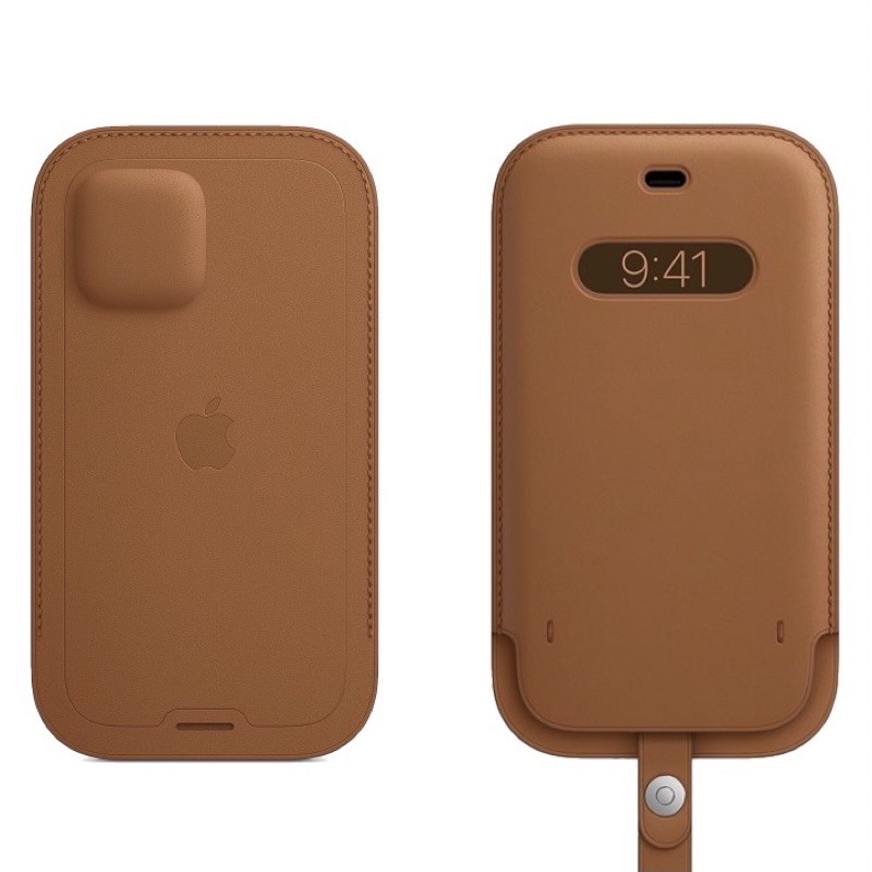 Bao da iphone 12 Magsafe có ngăn đựng thẻ tiện lợi iphone 12 pro max Leather Sleeve with MagSafe | BigBuy360 - bigbuy360.vn