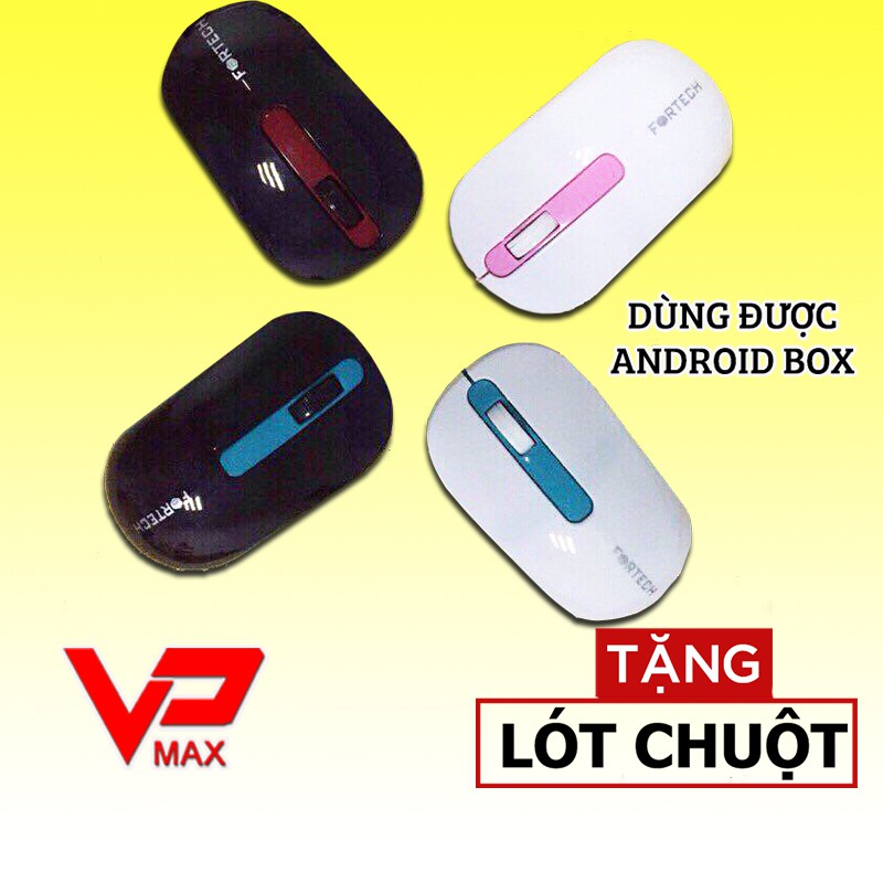 Chuột không dây Fotech B68 B38 bảo hành 2 năm dùng cho máy tính laptop hỗ trợ android tivi tv box - VPMAX