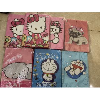 Bao da ipad air1,2 / ipad 2, 3 ,4 hình Doremon, mèo kitty dễ thương
