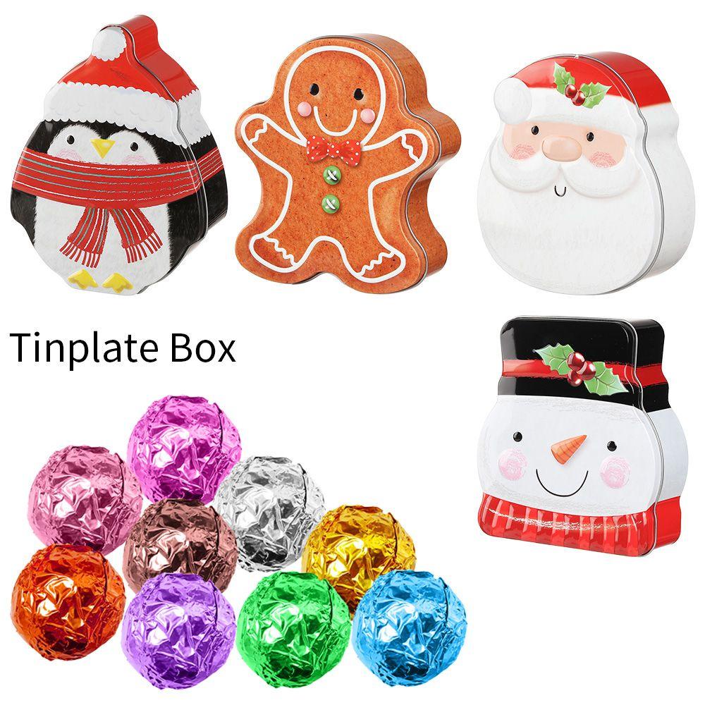 Hộp Đựng Bánh Quy Chủ Đề Giáng Sinh