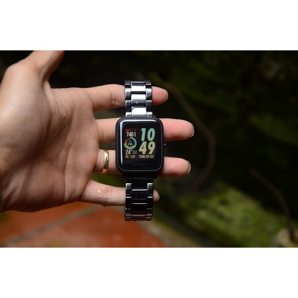 Dây gốm cao cấp cho đồng hồ - 20mm và 22mm- Ceramic cho Smartwatch (MS2)