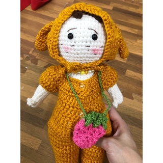 Búp bê bằng len móc tay cao cấp