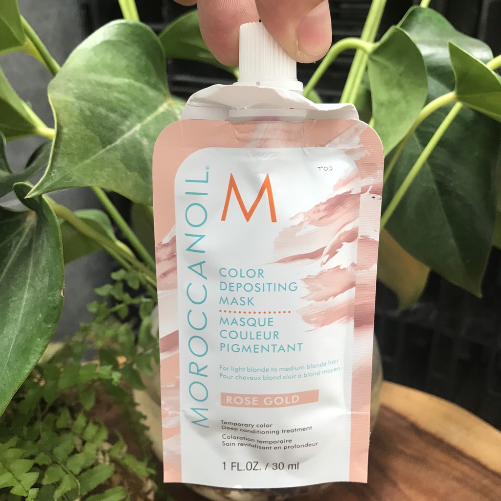 Mặt Nạ Dưỡng Bổ Sung Hạt Màu Moroccanoil Color Depositing Mask 30ml