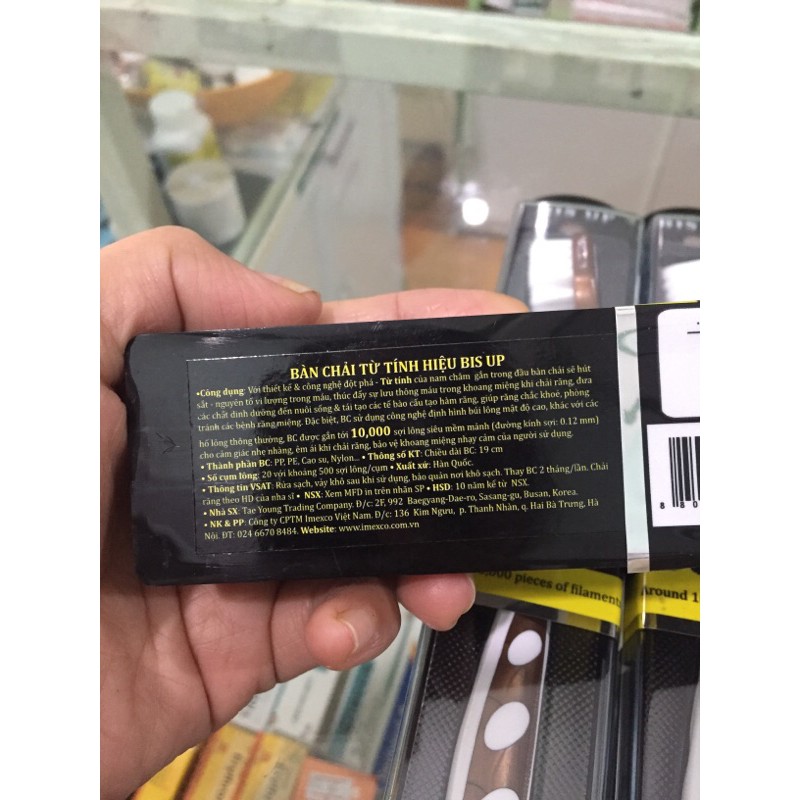 Chính hãng bàn chải Bis up 1000