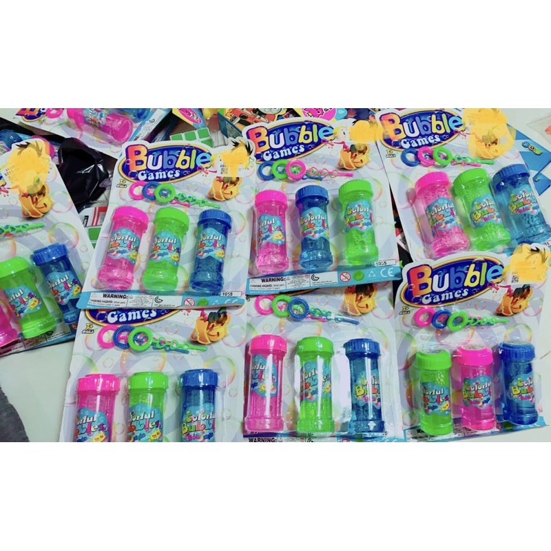 Đồ chơi thổi bong bóng cho bé , loại túi