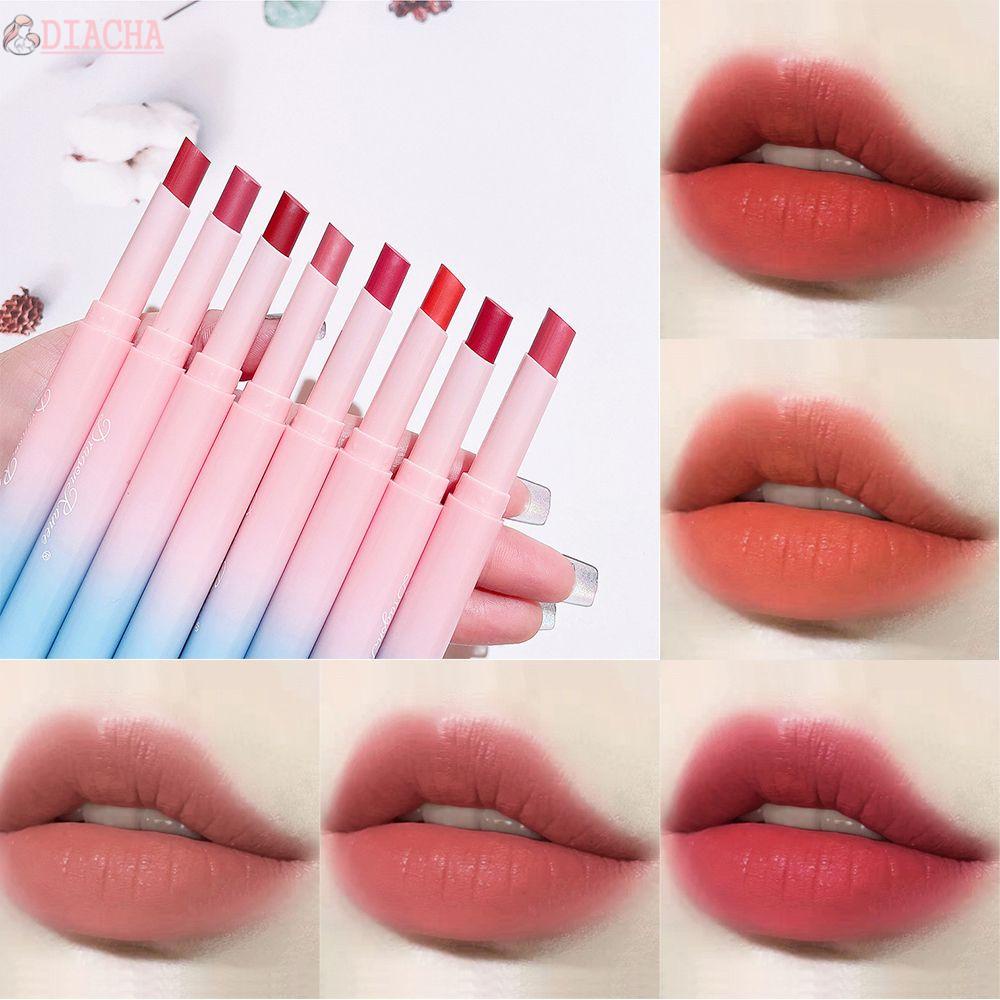 [Hàng mới về] Son sáp lì dưỡng ẩm chống nước lâu trôi thỏi màu gradient trang điểm cho nữ