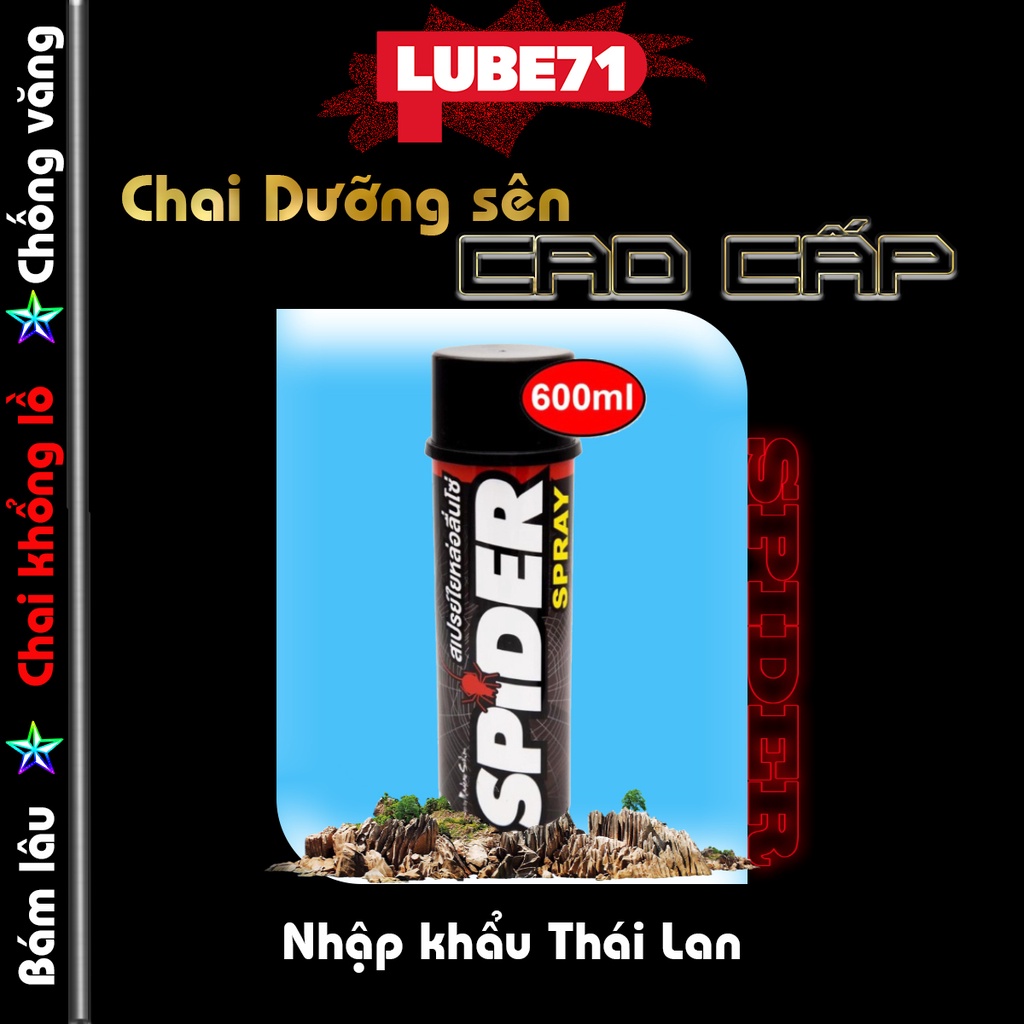 Chai xịt dưỡng Nhông Sên Dĩa xe máy