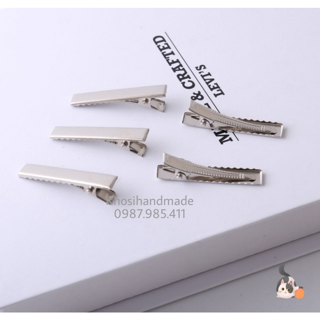 Phôi kẹp tóc mỏ vịt (Gói 10 cái)