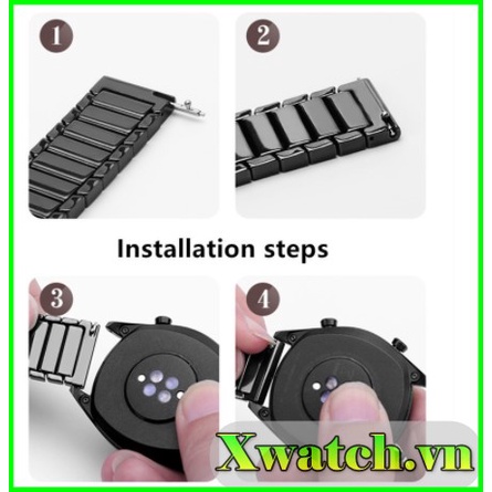 Dây gốm cao cấp Huawei Watch GT 2 Pro GT2 GT3 46mm GT 2e GT3 Pro