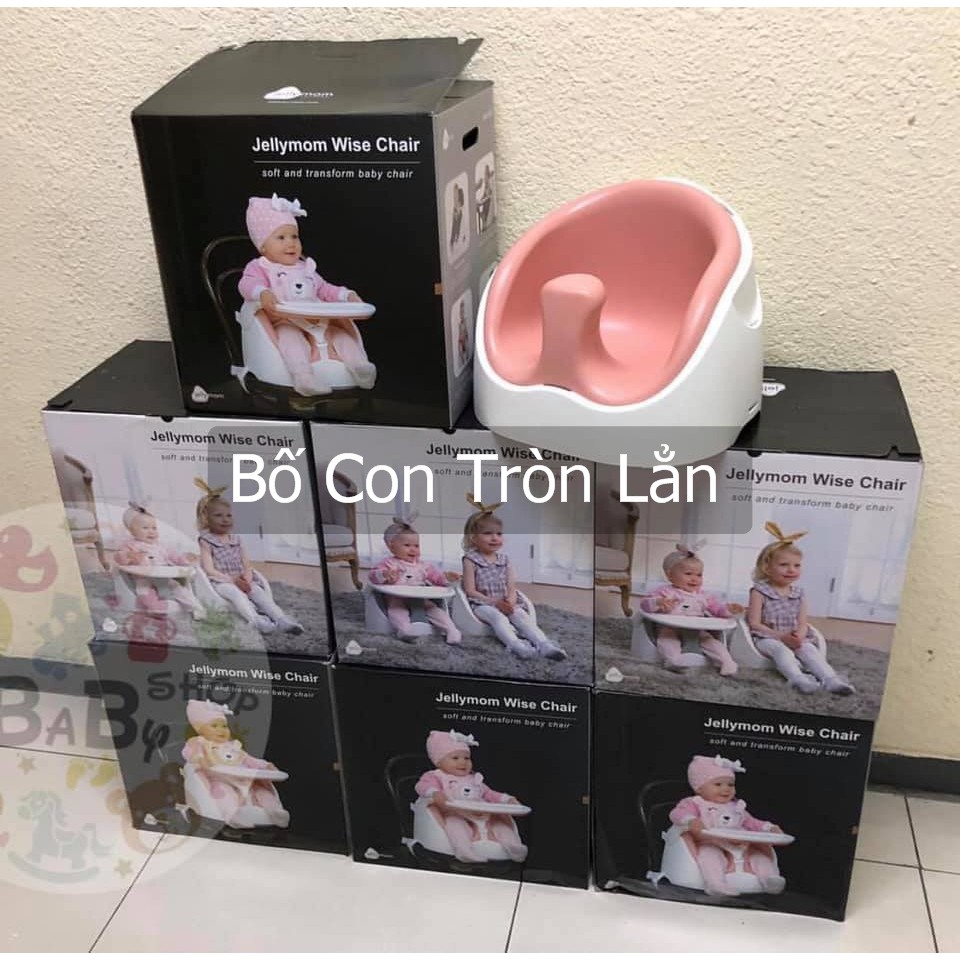 Ghế ăn dặm Jellymom Hàn Quốc sử dụng cho trẻ trong suốt thời gian từ 03 tháng đến 05 tuổi (Jelly Mom Korea)