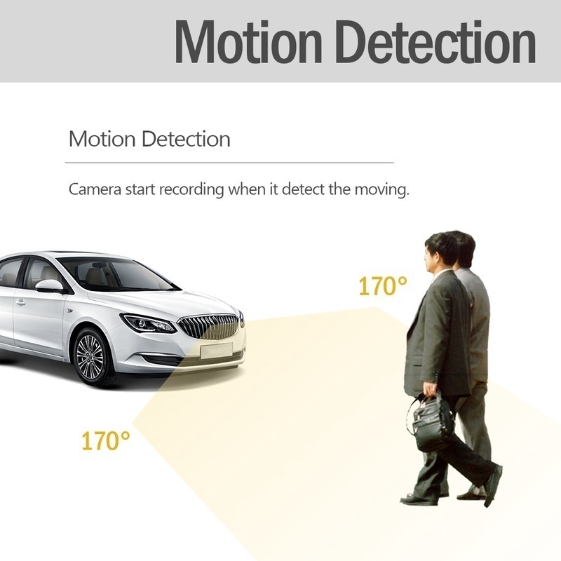 Máy quay hành trình mini cho xe ô tô hỗ trợ quay đêm 1080P kết nối WiFi | BigBuy360 - bigbuy360.vn