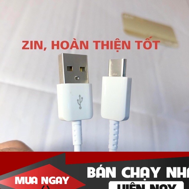 Dây Cáp sạc siêu nhanh USB Type C Sam Sung Galaxy Note 8/9/s8 /S9 /S10 /S8Plus/A5/A7/A8 2018/A8+/Note7 Zin Bóc Máy