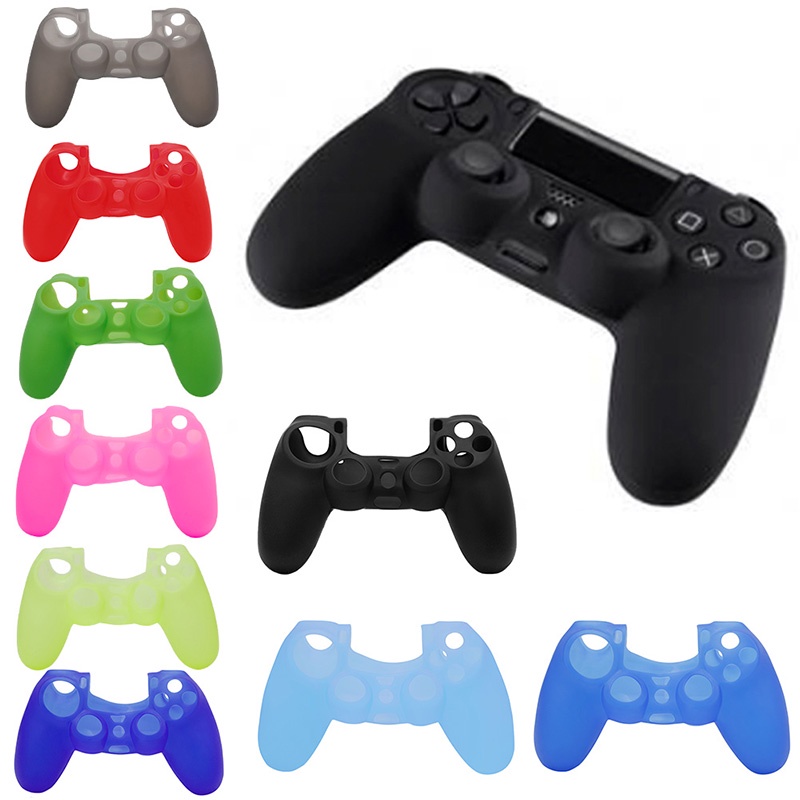 1 Vỏ Silicon Mềm Bảo Vệ Tay Cầm Chơi Game Sony PS4