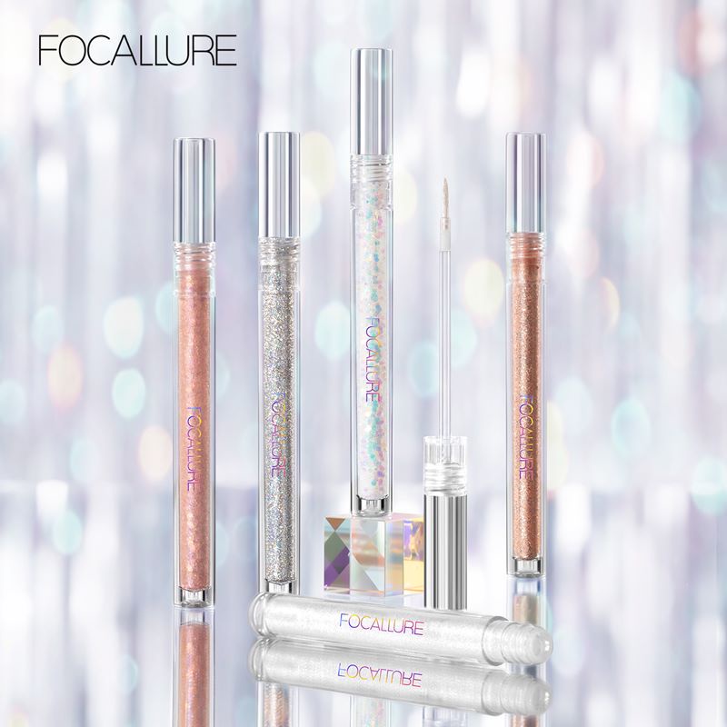 FA195  Phấn Mắt Focallure Dạng Lỏng Chống Thấm Nước Nhanh Khô Độ Bão Hòa Cao 1pc/1.5g