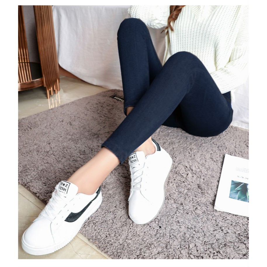QUẦN LEGGING JEAN THUN LƯNG CAO CO GIÃN 4 CHIỀU | BigBuy360 - bigbuy360.vn