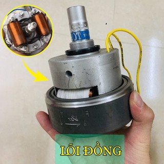 Củ phát điện gắn vào xe máy - phát điện 220v - công suất 800 - 1500w