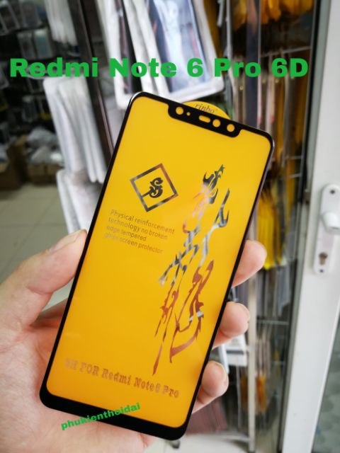 Cường lực 6D Full màn hình Full keo Cho Xiaomi Mi 8 SE / Mi A2 / Mi A2 Lite / Mix 3 / Note 6 Pro / Note 5 / F1 ..