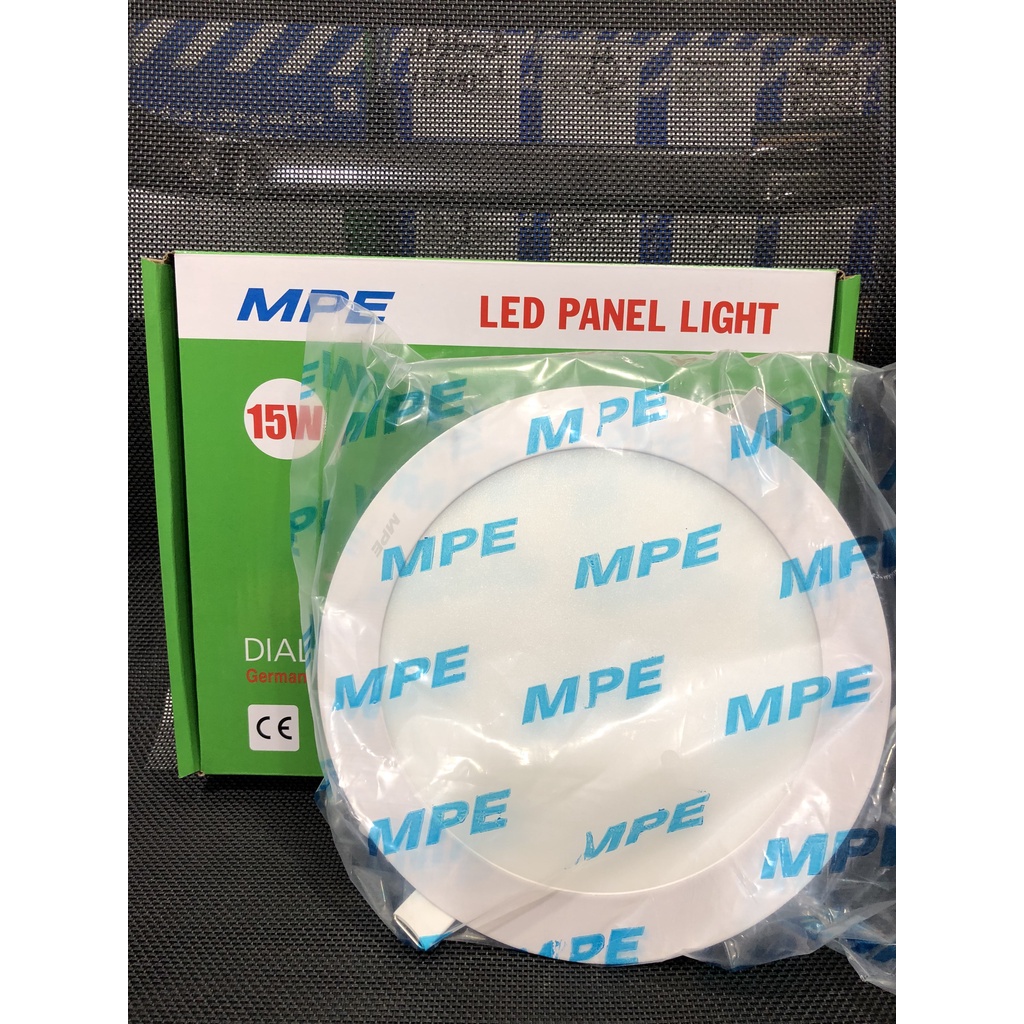 ĐÈN ÂM TRẦN 6W, 9W, 12W, 18W, 24W MPE Tròn Á/S Trắng-vàng-Trung-Tính