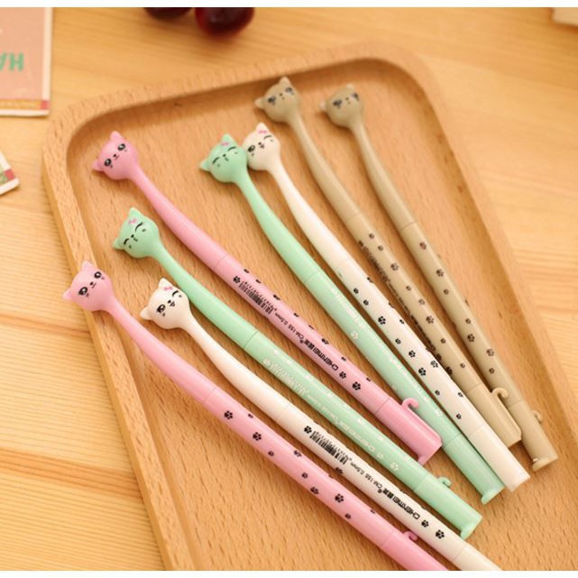 Bút nước mèo xinh xắn, nhiều mầu
