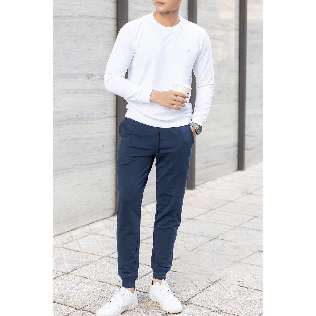 Áo Sweater Nỉ Nam Dài Tay Chất Nỉ Đẹp Không Bai Xù Vải Co Dãn Trẻ Trung MASOW2101 | BigBuy360 - bigbuy360.vn