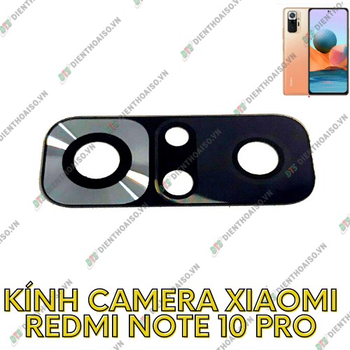 Kính camera Xiaomi redmi note 10 pro 4g kèm keo dán