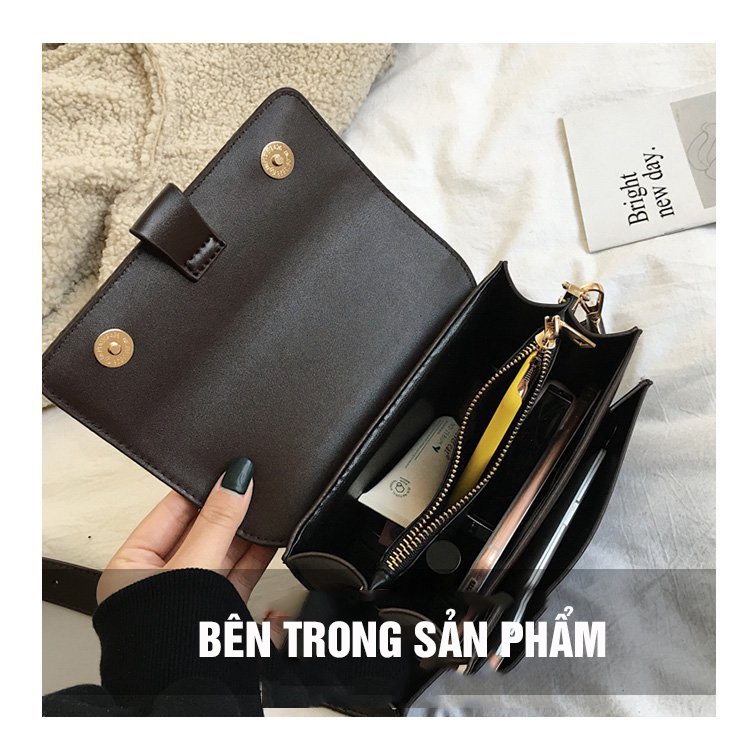 TÚI ĐEO CHÉO NỮ CỰC CHẤT 3 NGĂN LOẠI 1 GT 410