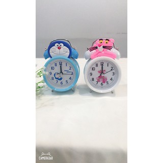 Đồng Hồ Báo Thức Để Bàn, Đồng Hồ Đôremon, Khung Bằng Thép (Pkt.Shop)