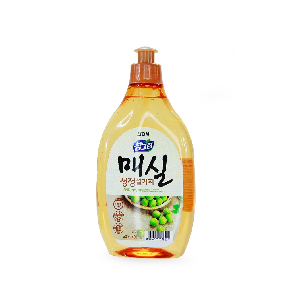 Nước Rửa Chén Lion Chiết Xuất Quả Mơ Lion Hàn Quốc 500G - 1L - 1,2L