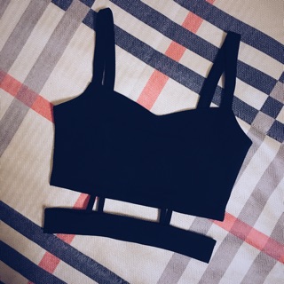 [Ảnh thật] Áo Croptop cut out Hai dây đai rời - By Sggz