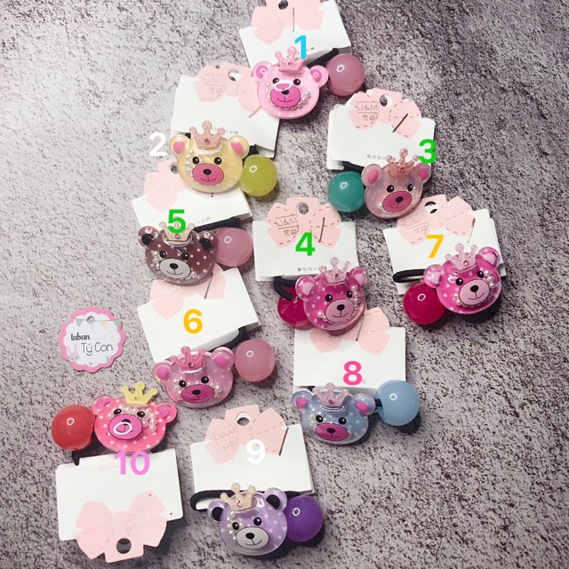 Buộc tóc gấu lớn