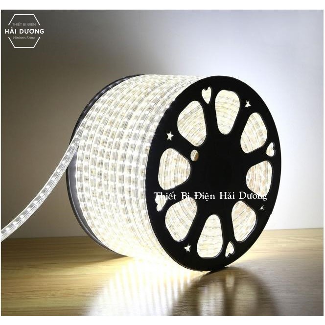Đèn Led dây Việt Hàn 1 Hàng VH-3014 120 Mắt Led Ánh Sáng Trắng / Vàng Cuộn 10m - 20m