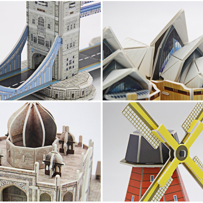 Mô Hình Lắp Ráp Thủ Công 3D Bằng Giấy GYLMY105