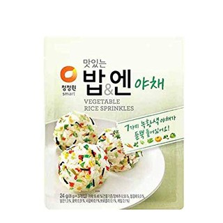 Gia vị rắc cơm rau củ Furikake Hàn Quốc Beksul (24g)